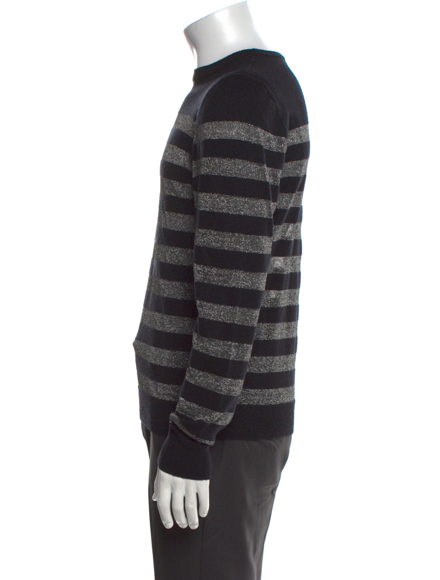 Balmain Wool Striped Pullover
