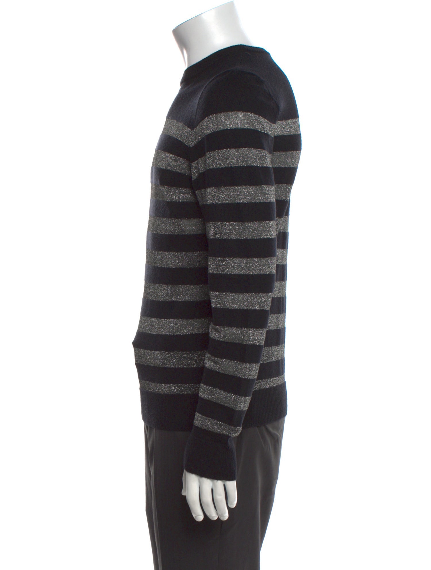 Balmain Wool Striped Pullover