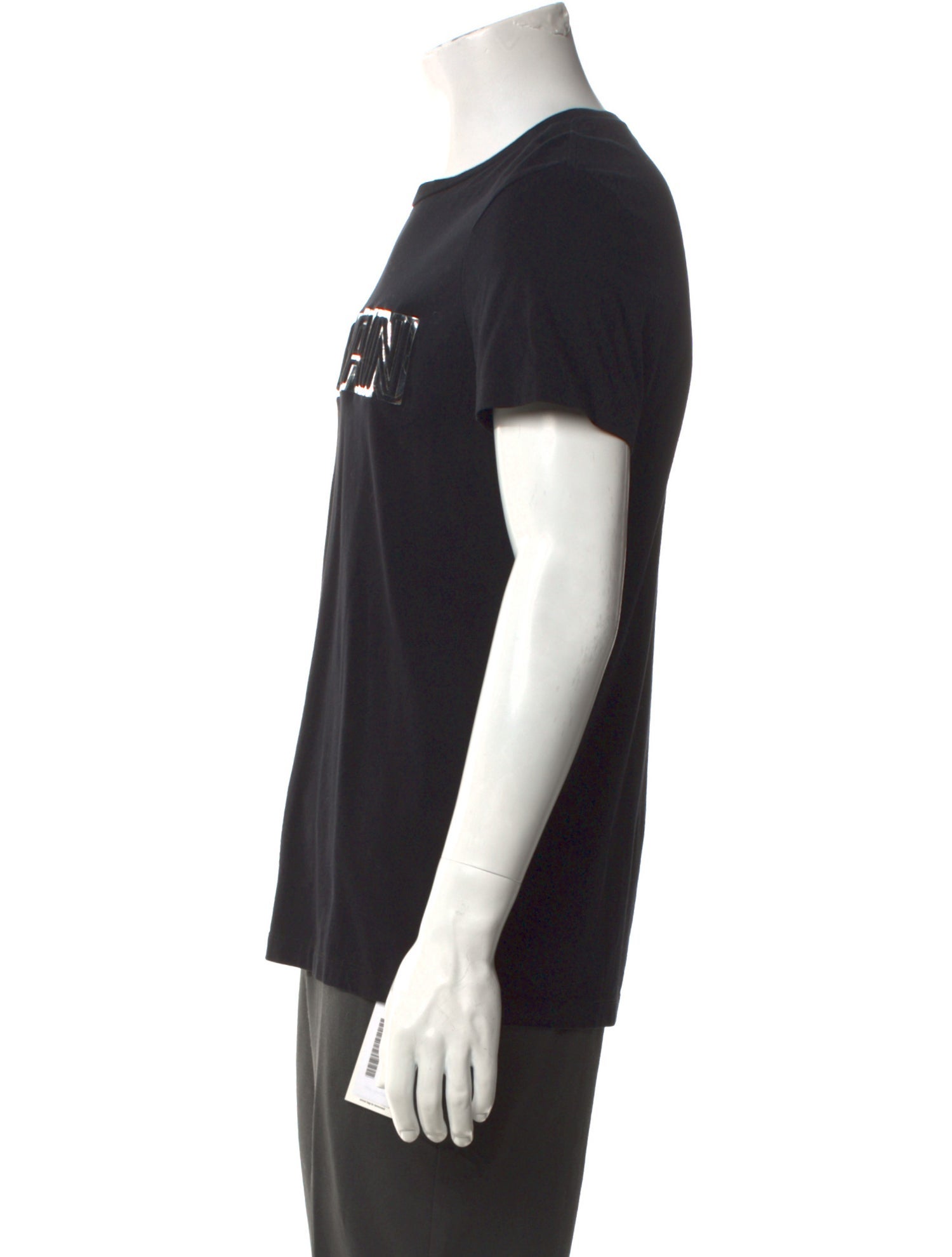 Balmain Graphic Print Crew Neck T-Shirt