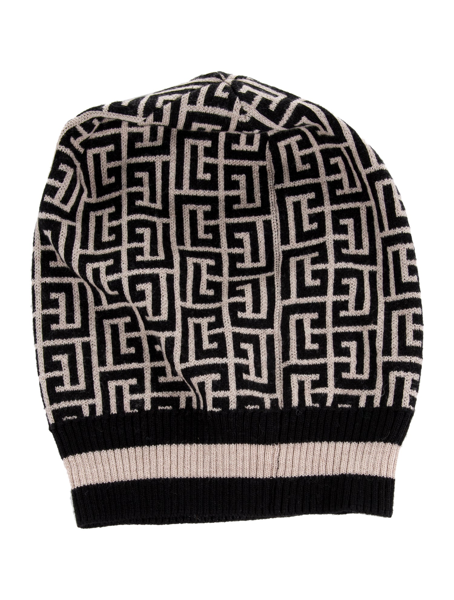 Balmain Pattern Logo Beanie