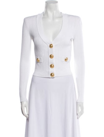 Balmain V-Neck Sweater