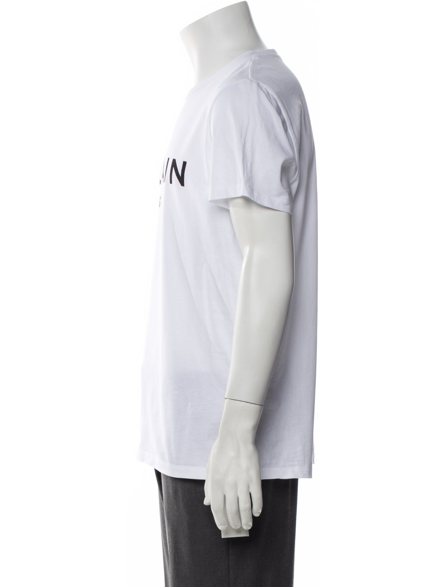 Balmain Graphic Print Crew Neck T-Shirt