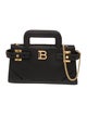 Balmain Leather Top Handle Bag Mini