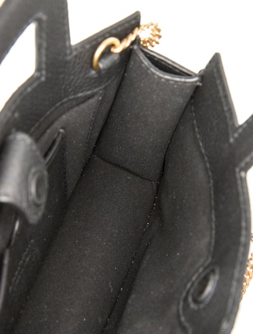 Balmain Leather Top Handle Bag Mini