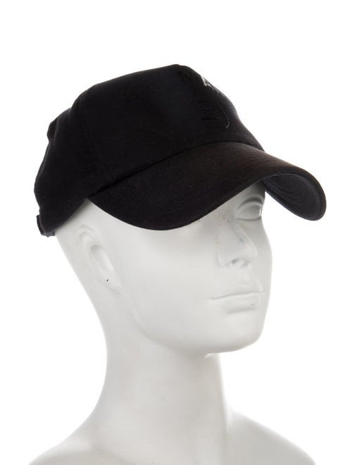 Balmain Graphic Print Baseball Cap