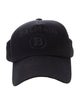 Balmain Graphic Print Baseball Cap