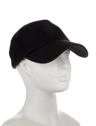 Balmain Graphic Print Baseball Cap