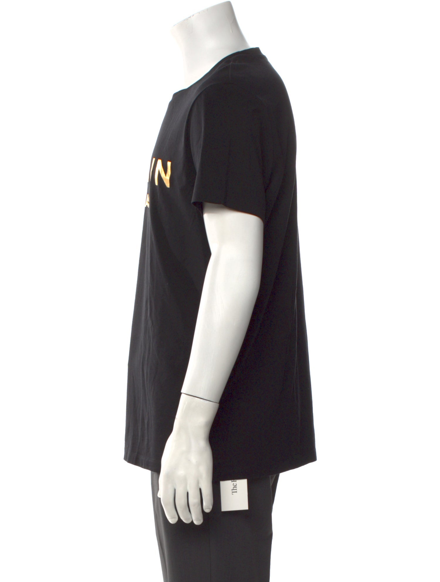 Balmain Graphic Print Crew Neck T-Shirt