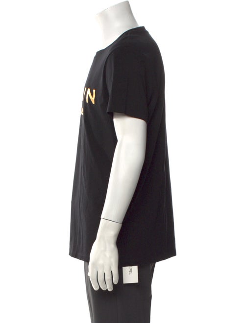 Balmain Graphic Print Crew Neck T-Shirt
