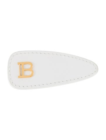 Balmain Hair Accessories Leather Hairclip