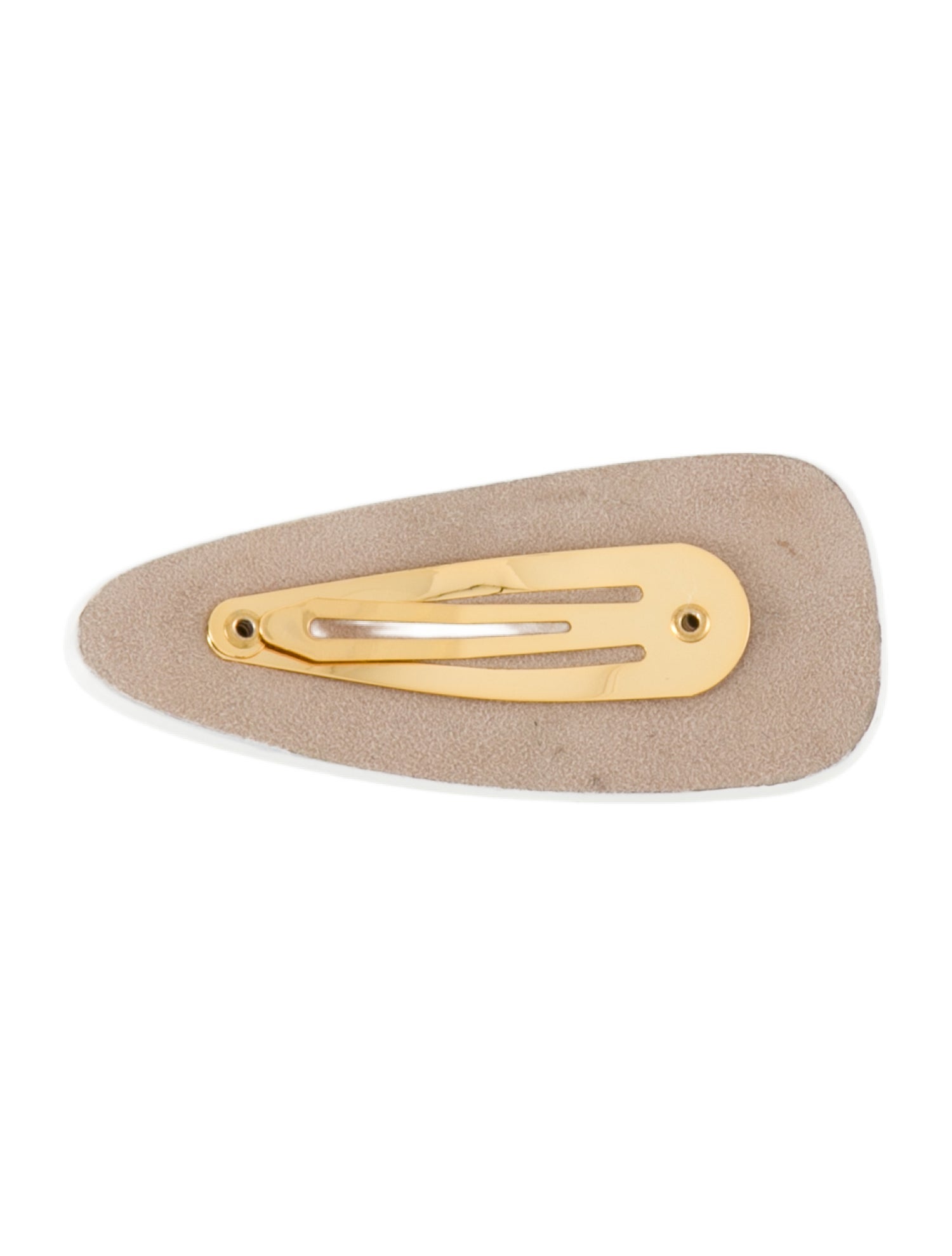 Balmain Leather Hairclip w/Tags