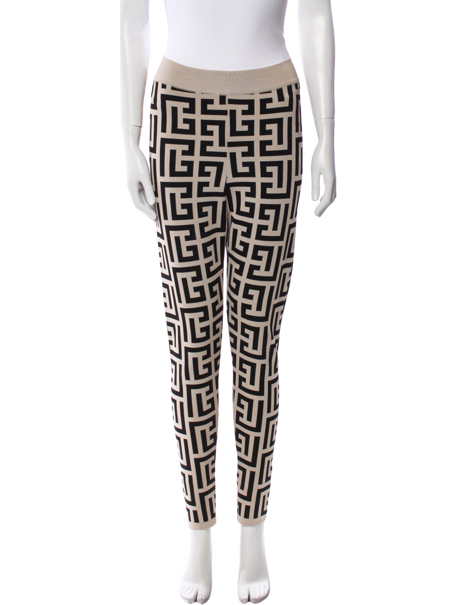 Balmain Nylon Skinny Leg Pants