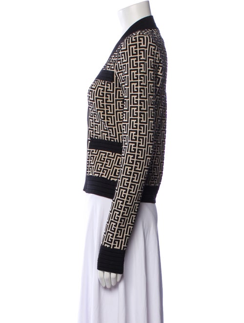 Balmain Tweed Pattern Jacket