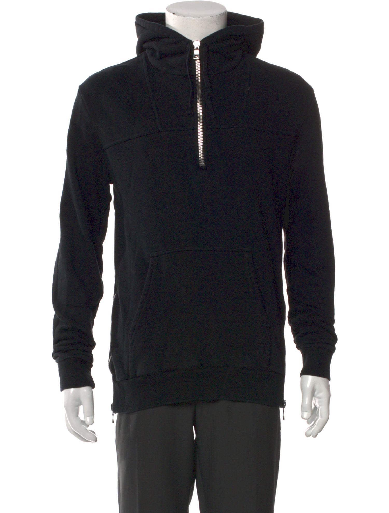 Balmain Turtleneck Long Sleeve Hoodie