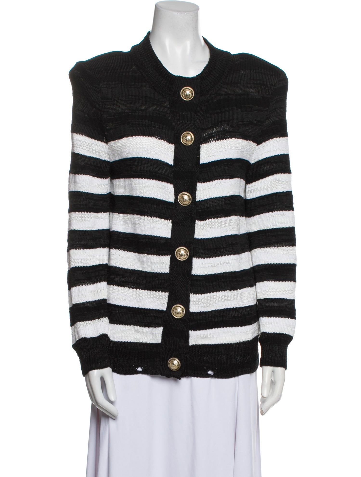 Balmain Striped Sweater