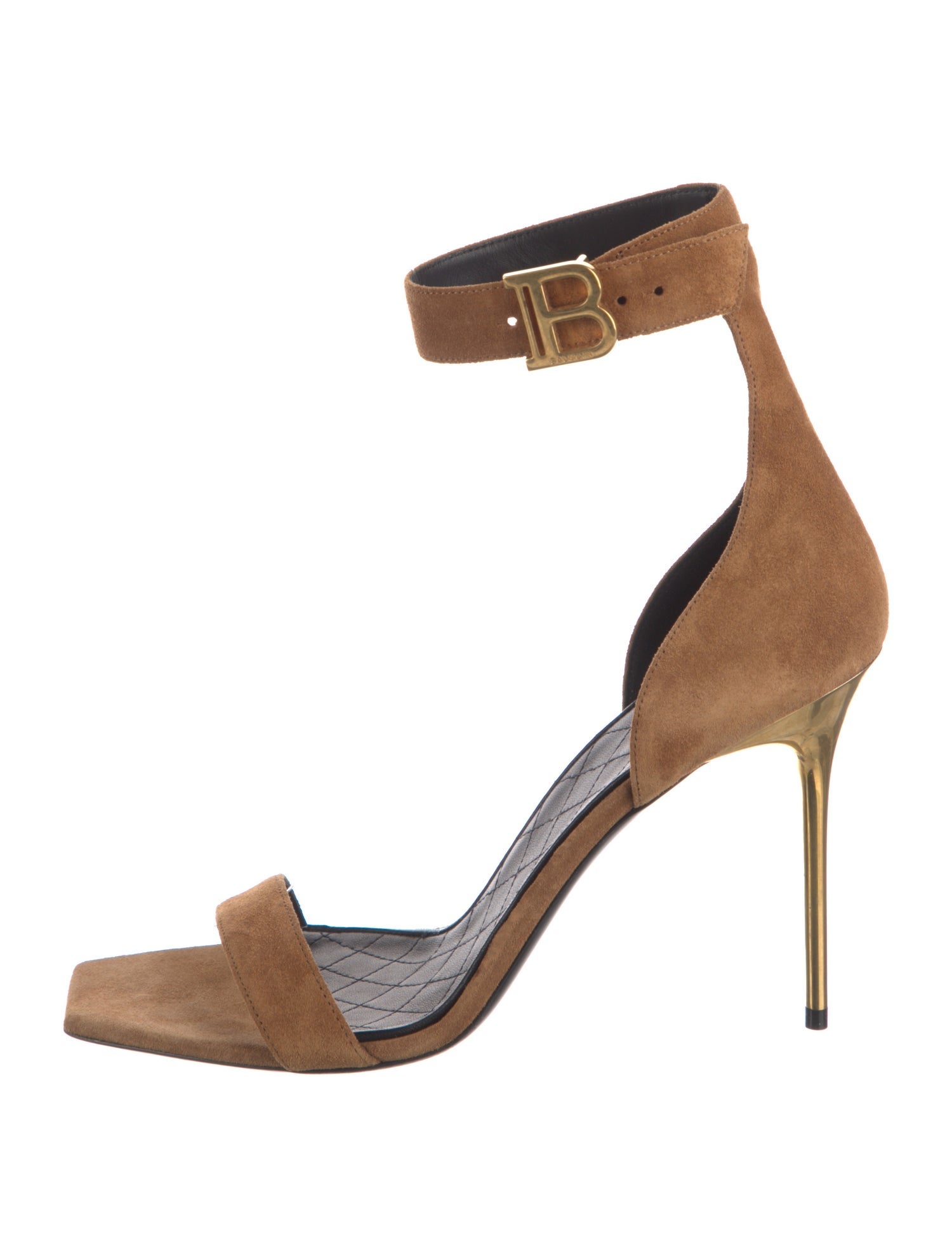 Balmain Suede Sandals