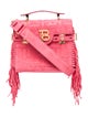 Balmain Quilted Top Handle Bag