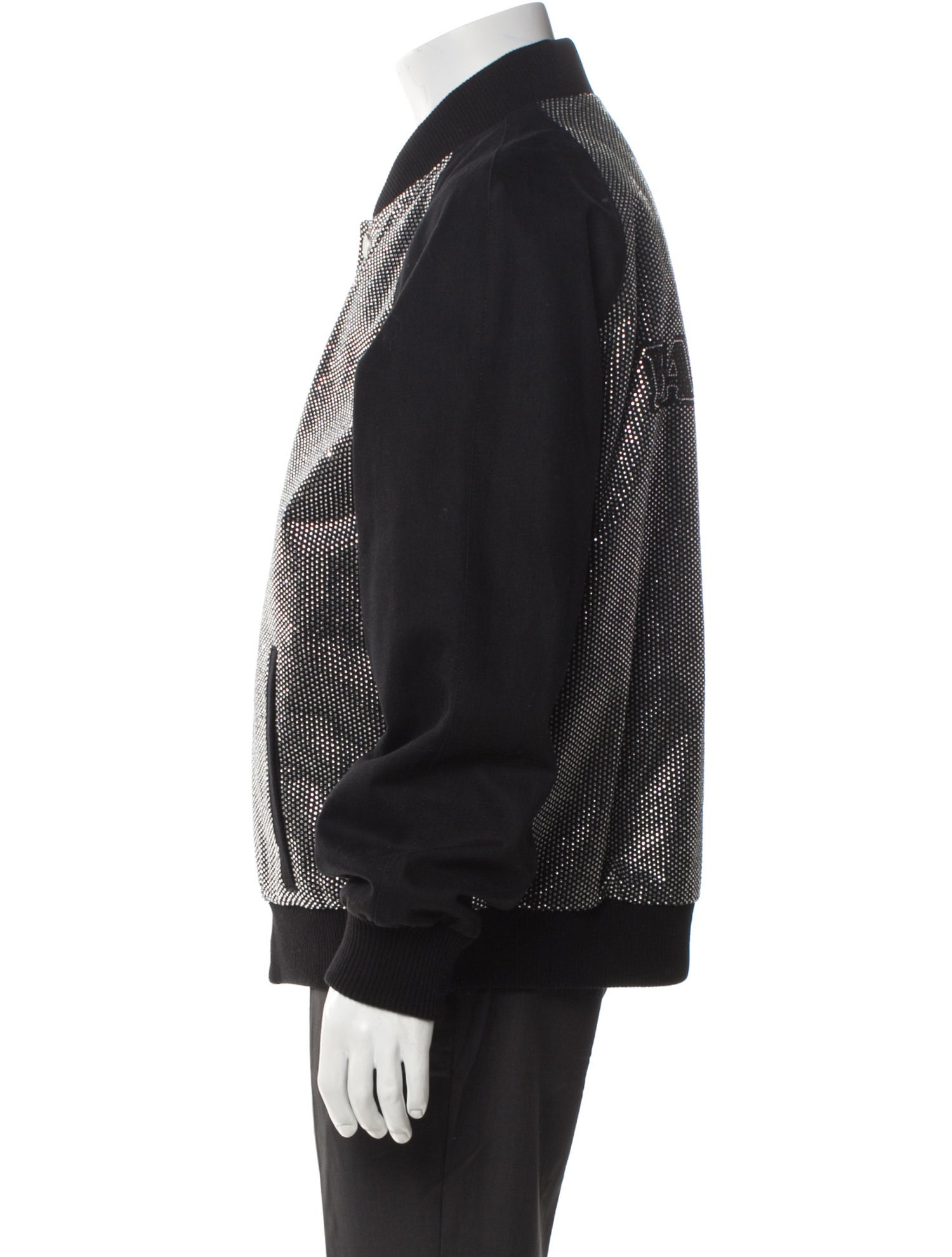 Balmain Graphic Print Bomber Jacket w/ Tags