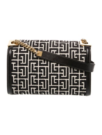Balmain Canvas Shoulder Bag