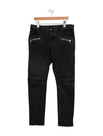 Balmain Moto Jeans