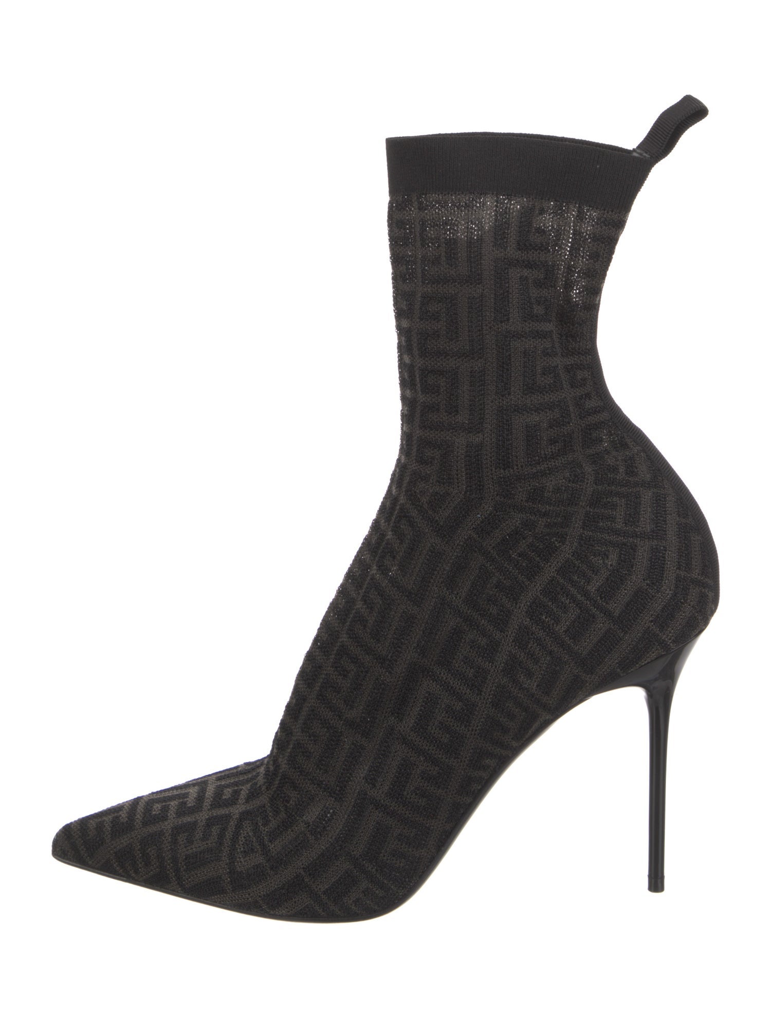 Balmain Printed Sock Boots