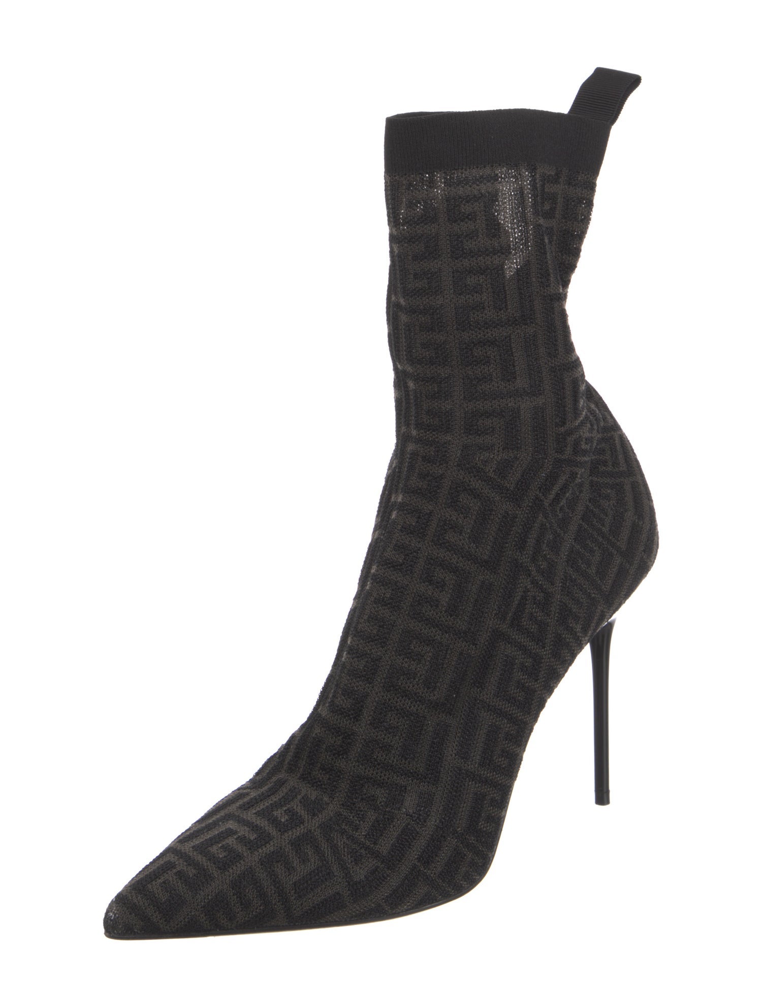 Balmain Printed Sock Boots