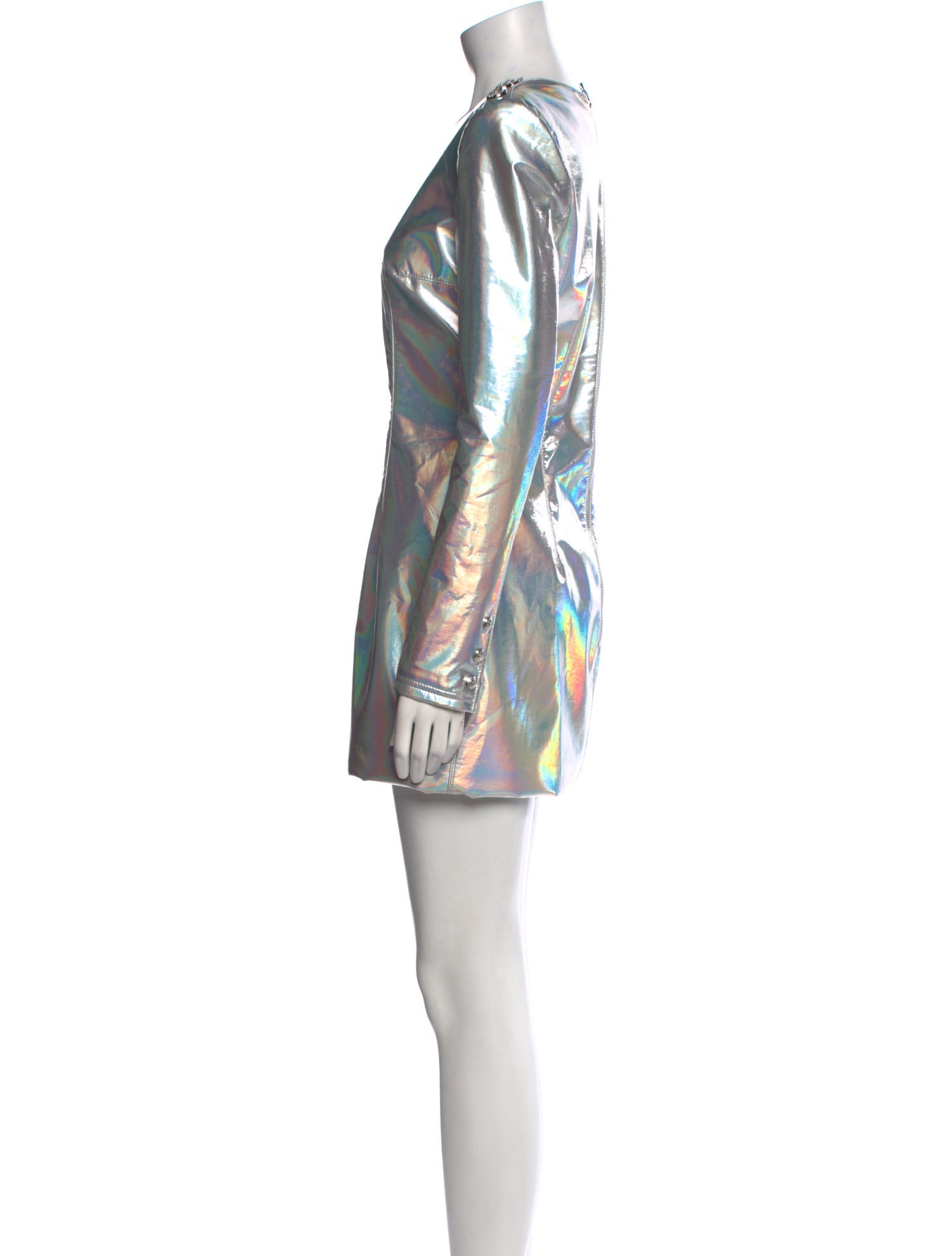 Balmain Printed Mini Dress w/ Tags