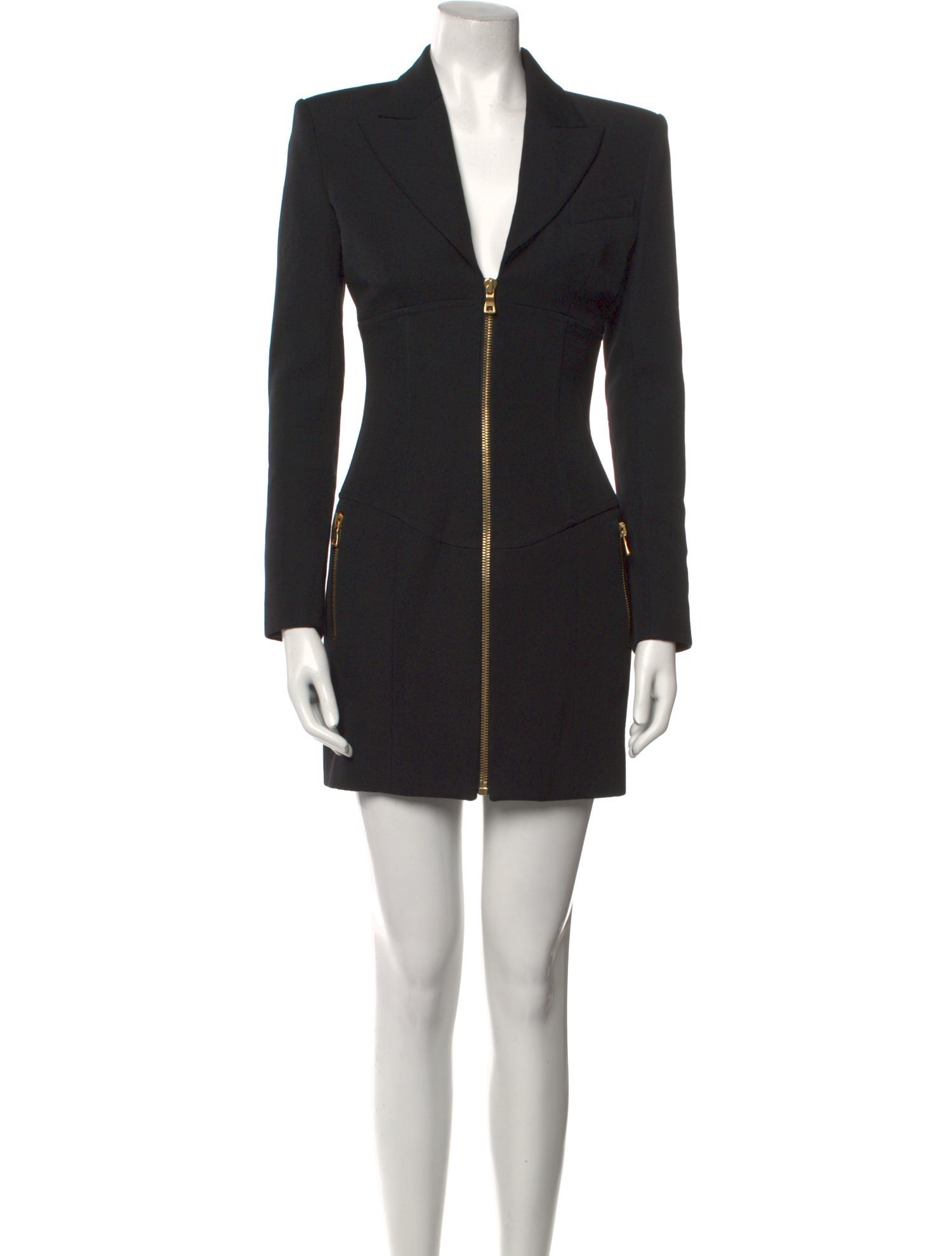 Balmain Wool Mini Dress