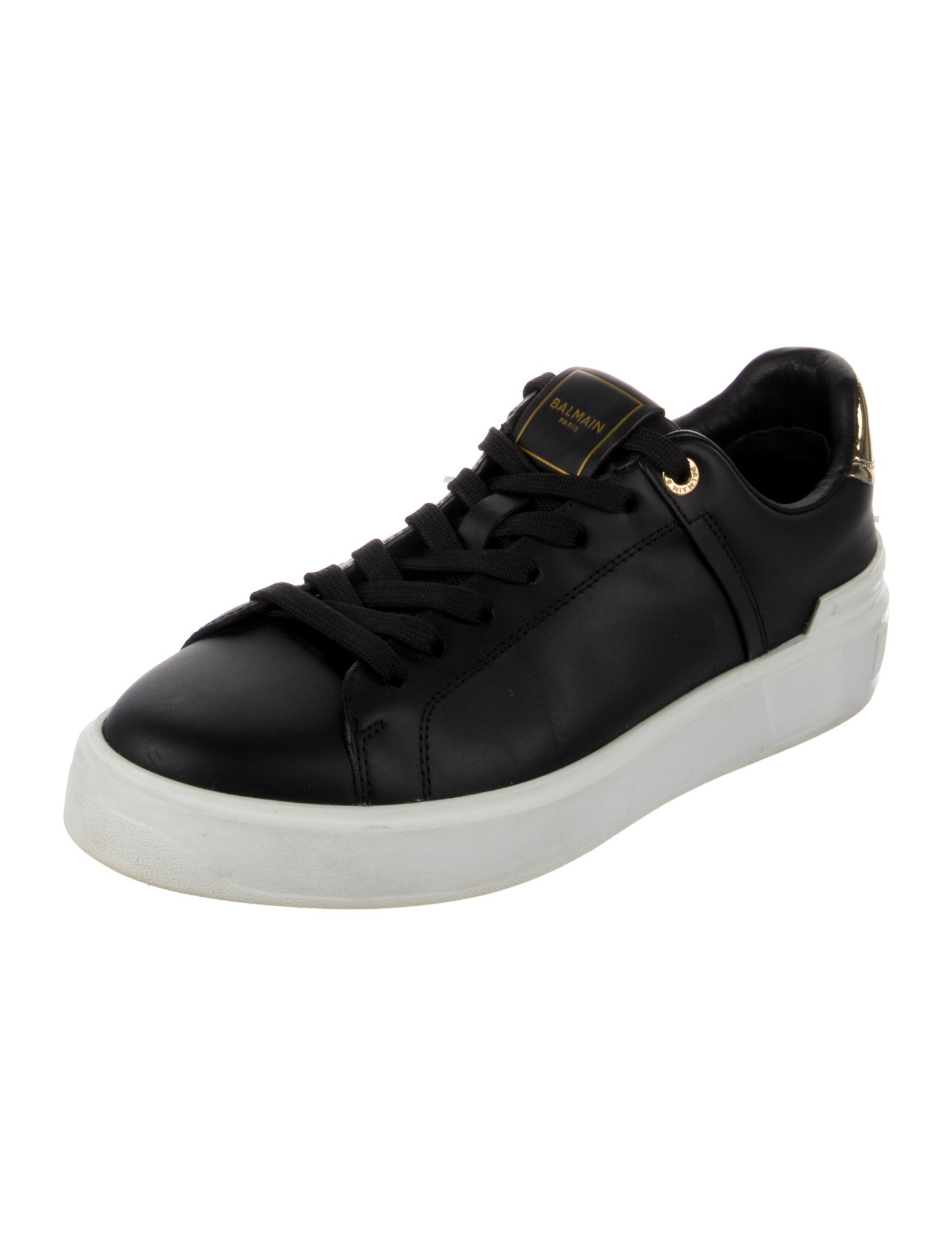 Balmain Leather Sneakers