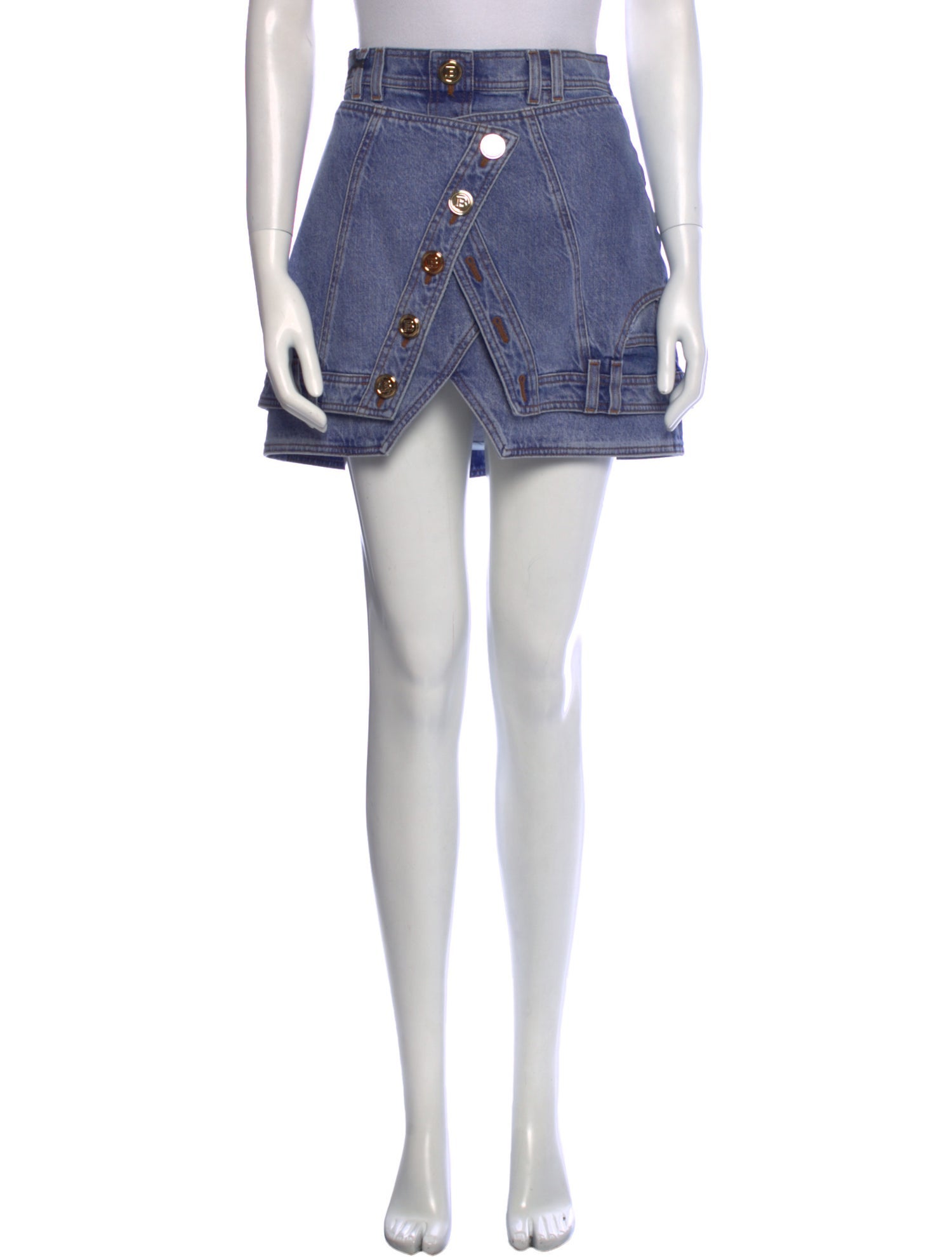 Balmain Mini Skirt w/ Tags