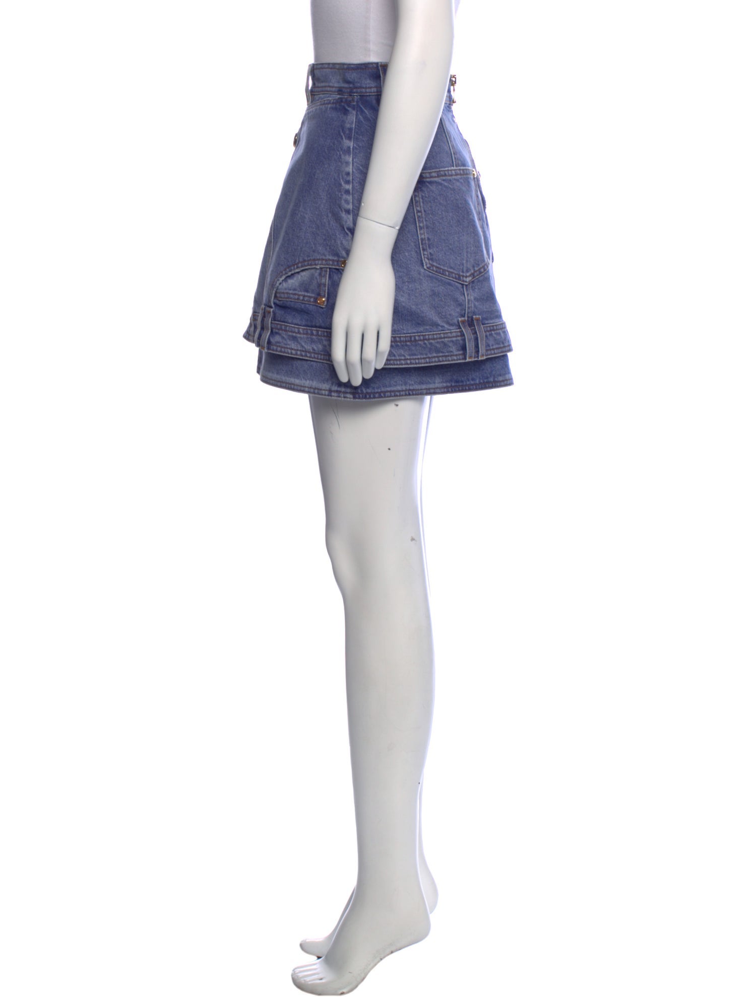 Balmain Mini Skirt w/ Tags