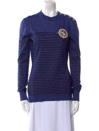 Balmain Cashmere Striped Sweater