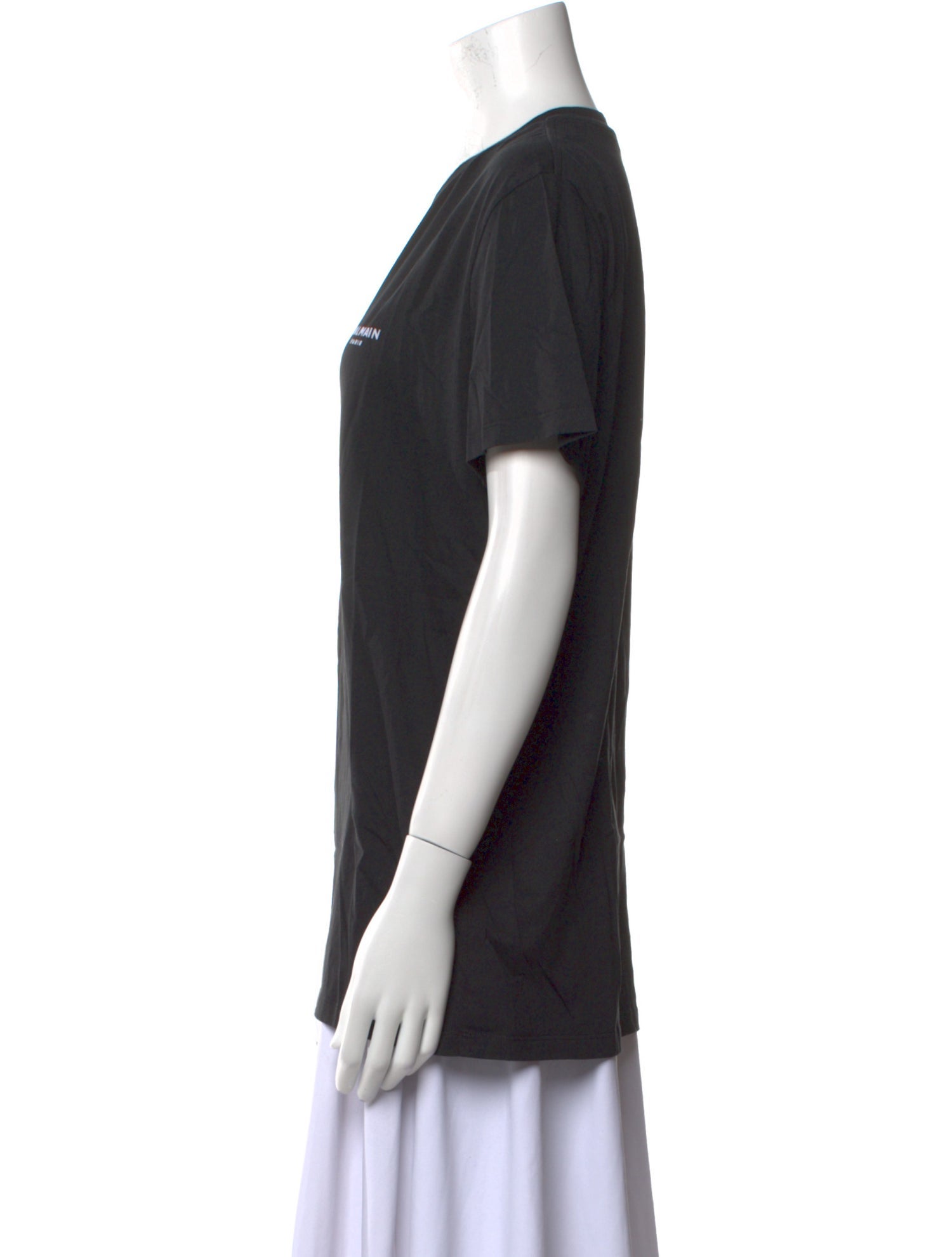 Balmain Crew Neck Short Sleeve T-Shirt