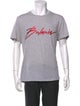 Balmain Graphic Print Crew Neck T-Shirt