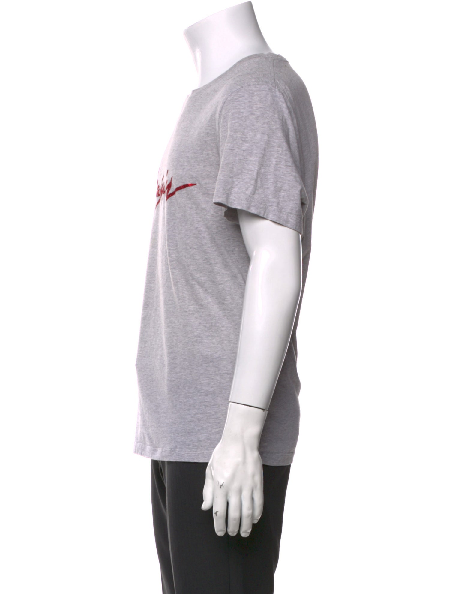 Balmain Graphic Print Crew Neck T-Shirt