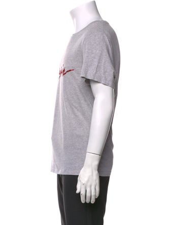 Balmain Graphic Print Crew Neck T-Shirt