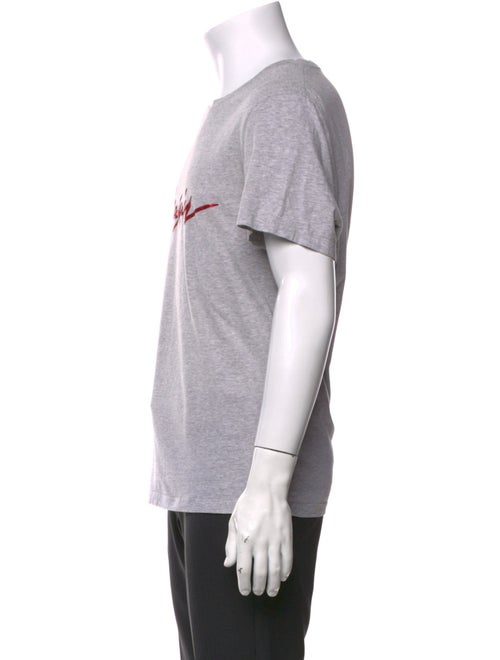 Balmain Graphic Print Crew Neck T-Shirt