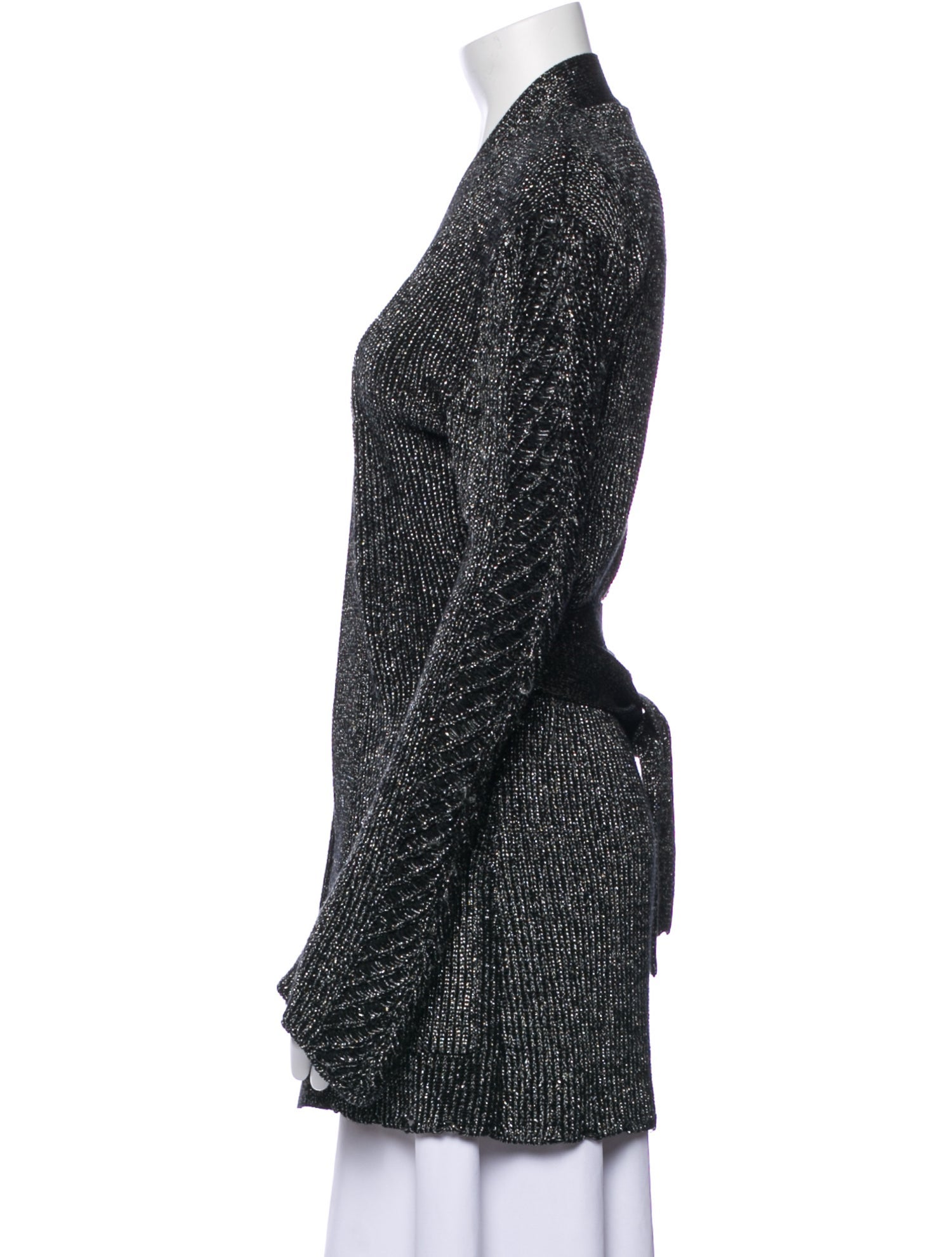 Balmain Open Front Sweater