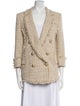 Balmain Tweed Pattern Blazer