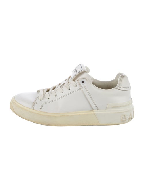 Balmain Leather Sneakers
