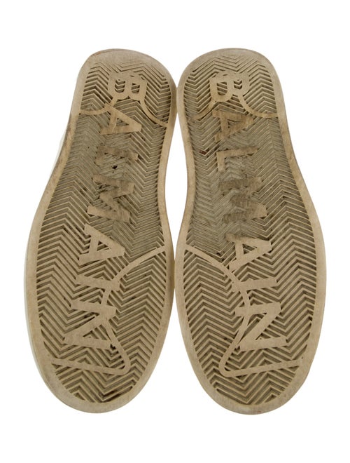 Balmain Leather Sneakers