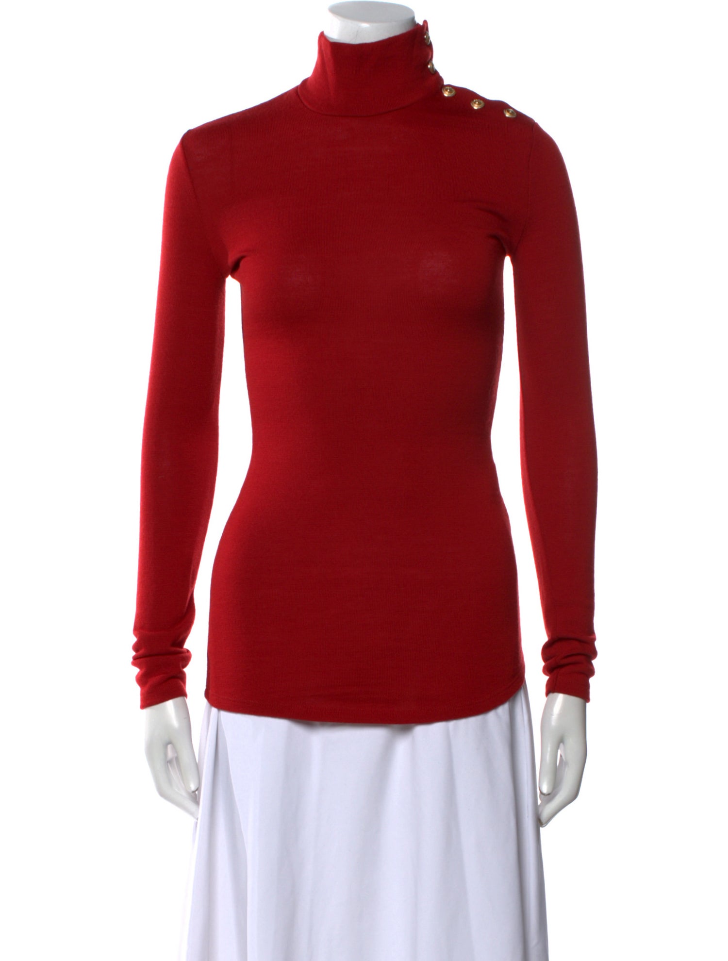 Balmain Wool Turtleneck Sweater