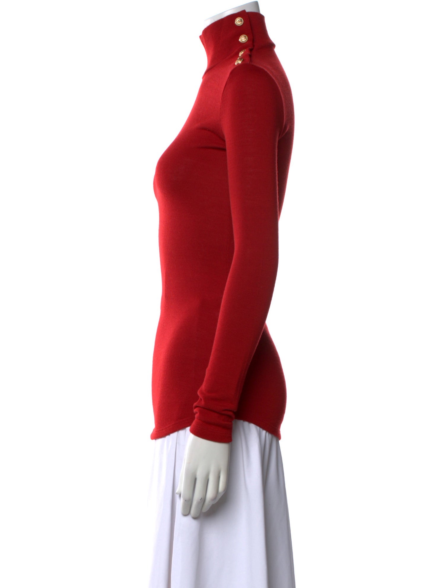 Balmain Wool Turtleneck Sweater
