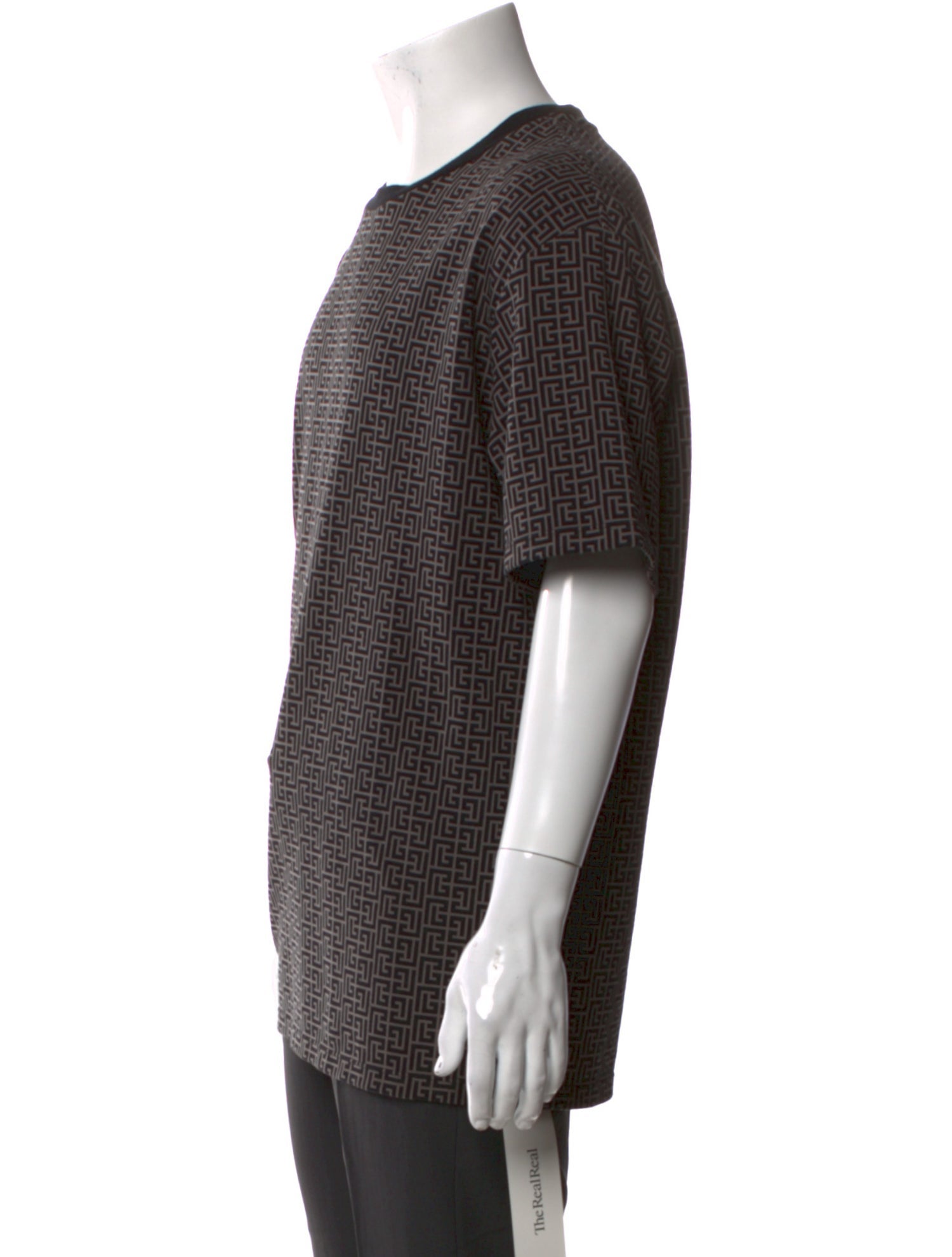 Balmain Printed Crew Neck T-Shirt w/ Tags