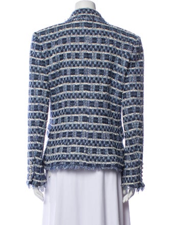 Balmain Tweed Pattern Blazer
