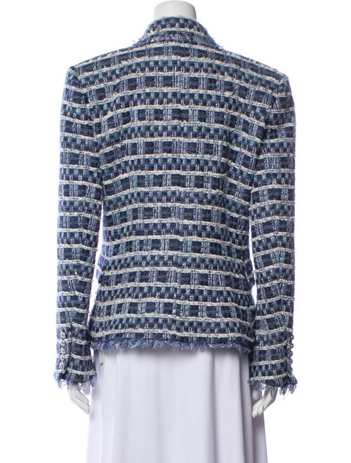 Balmain Tweed Pattern Blazer