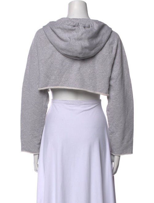 Balmain Graphic Print V-Neck Sweatshirt