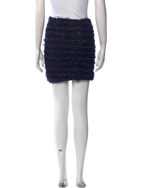 Balmain Tweed Mini Skirt