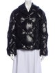 Balmain Down Printed Down Jacket