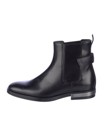 Balmain Leather Chelsea Boots